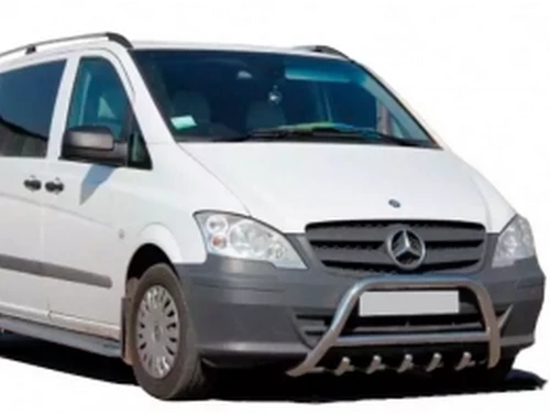 Кенгурятник Mercedes Vito W639 (03-14) - з грилем 3