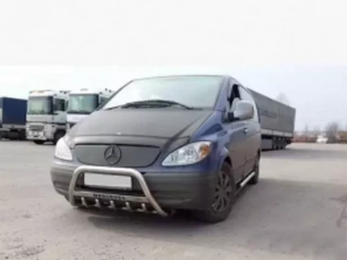 Кенгурятник Mercedes Vito W639 (03-14) - з грилем 6