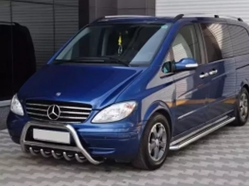 Кенгурятник Mercedes Vito W639 (03-14) - з грилем 8