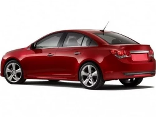 Хром нижні молдинги вікон Chevrolet Cruze J300 (09-) Sedan 4