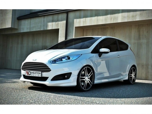 Губа передня Ford Fiesta Mk7 (13-16) рестайлінг - ST-Line стиль 2