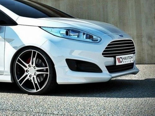 Губа передня Ford Fiesta Mk7 (13-16) рестайлінг - ST-Line стиль 4