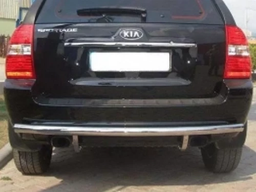 Захист задній Kia Sportage II (JE; 04-10) - труба 2