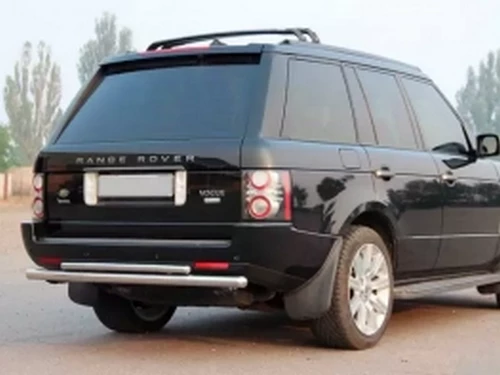 Захист задній Range Rover III Vogue (L322; 02-12) - труба подвійна 4