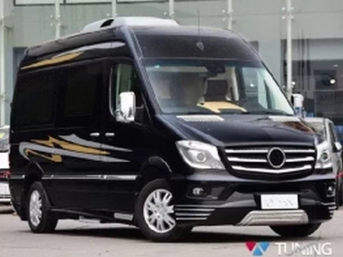 Хром молдинги дверні Mercedes Sprinter W906 (06-18) 5