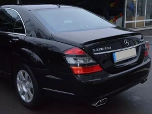 Спойлер багажника Mercedes S W221 (05-13) 7