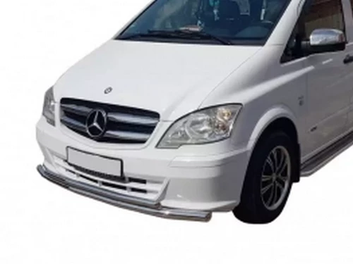 Захист передній Mercedes Vito W639 (03-14) - труба подвійна 7