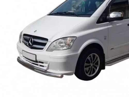 Захист передній Mercedes Vito W639 (03-14) - труба подвійна 8