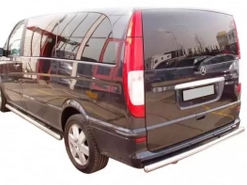 Захист задній Mercedes Vito W639 (03-14) - труба пряма 3