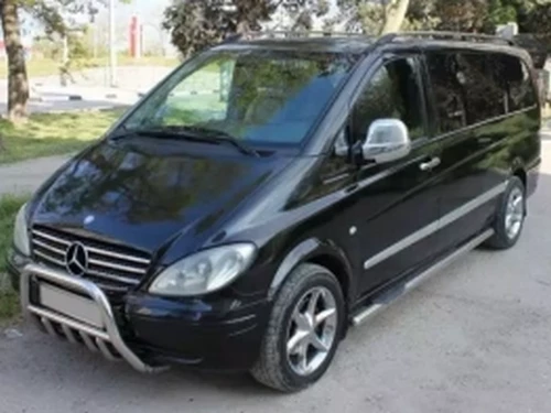 Пороги бічні Mercedes Vito W639 (03-14) - труби 4