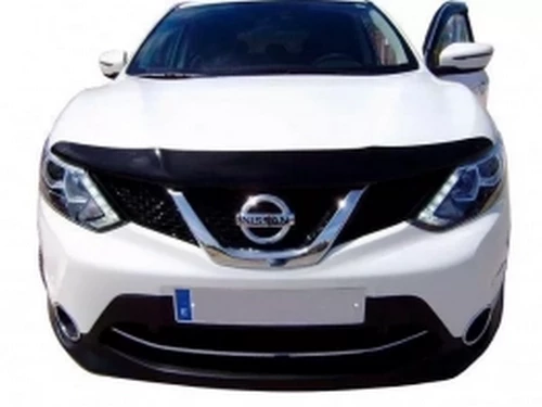 Хром на передній бампер Nissan Qashqai II (J11; 14-17) 4