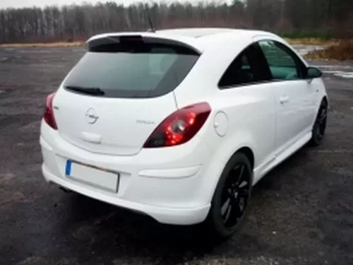 Задня губа Opel Corsa D (06-10) 3D - OPC стиль 4