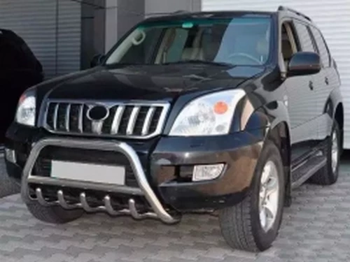 Кенгурятник Toyota Land Cruiser J120 Prado III (02-09) - низький 4