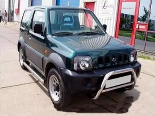 Кенгурятник Suzuki Jimny I (98-18) - с перемычкой 4