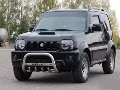 Кенгурятник Suzuki Jimny I (98-18) – з грилем 4