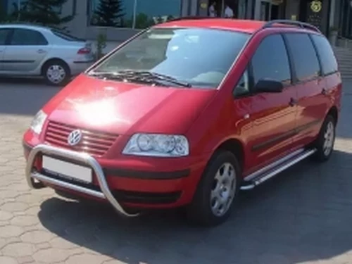 Кенгурятник VW Sharan I (7M; 95-10) - з перемичкою 4