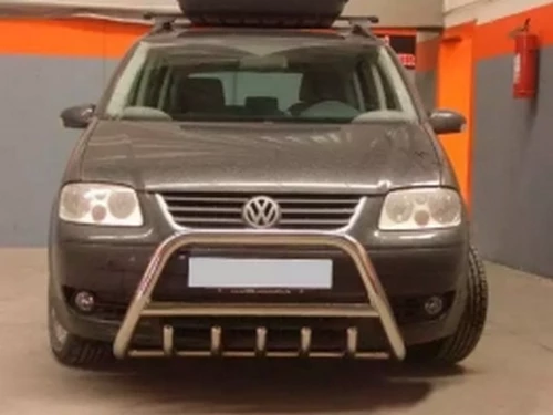 Кенгурятник VW Touran I (1T; 03-15) - с грилем 2