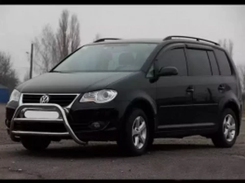 Кенгурятник VW Touran I (1T; 03-15) - с двумя перемычками 3