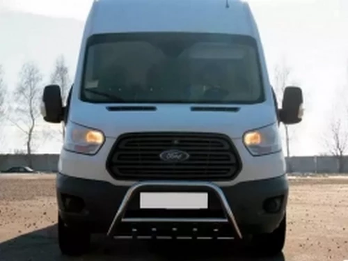 Кенгурятник Ford Transit IV (14-) - с грилем 3