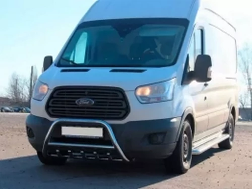 Кенгурятник Ford Transit IV (14-) - з грилем 4