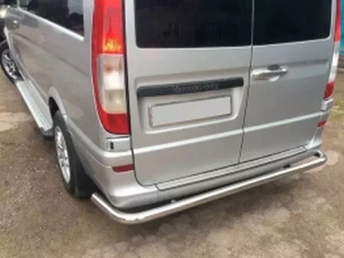 Защита задняя Mercedes Vito W639 (03-14) - загибы за углы 3