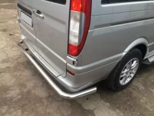 Защита задняя Mercedes Vito W639 (03-14) - загибы за углы 4