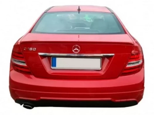 Спойлер багажника Mercedes C W204 (07-14) Coupe - AMG стиль 8