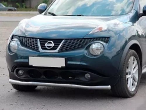 Захист передній Nissan Juke I (F15; 10-19) - труба довга 3