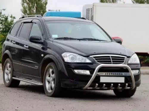 Кенгурятник SsangYong Actyon (06-) - с надписью 2