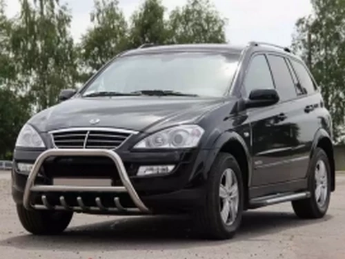 Кенгурятник SsangYong Actyon (06-) - з грилем 4