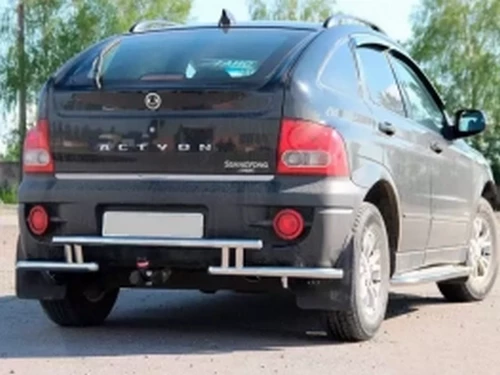 Захист задній SsangYong Actyon (06-) - кути з трубою 4