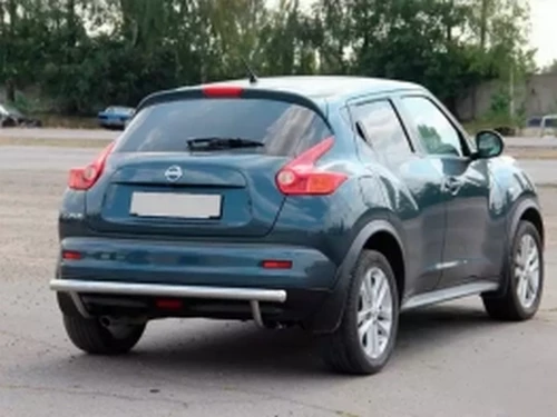 Захист задній Nissan Juke I (F15; 10-19) - труба пряма 4