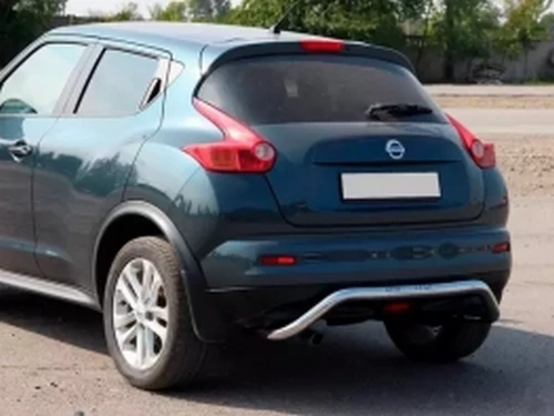 Захист задній Nissan Juke I (F15; 10-19) - труба гнута 2