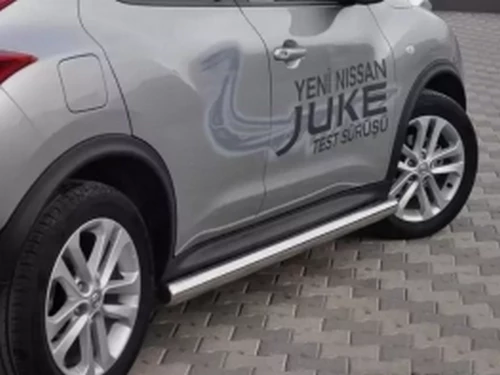 Пороги бічні Nissan Juke I (F15; 10-19) - труби 2