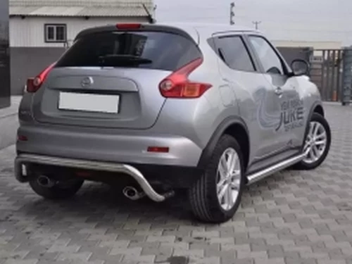 Пороги бічні Nissan Juke I (F15; 10-19) - труби 4