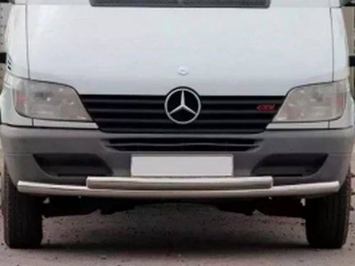 Захист передній Mercedes Sprinter W901 (95-06) - труба подвійна 2