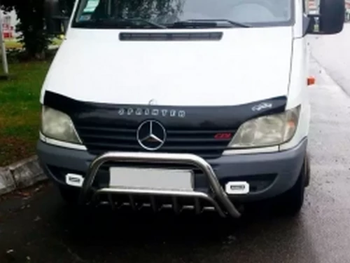 Кенгурятник Mercedes Sprinter W901 (95-06) - подвійний 3