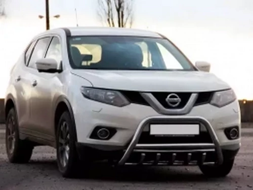 Кенгурятник Nissan X-Trail III (T32; 14-21) – з грилем 2