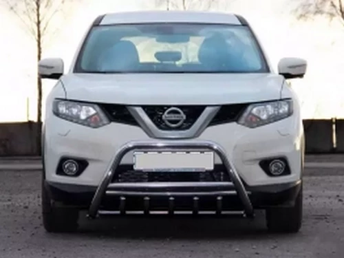 Кенгурятник Nissan X-Trail III (T32; 14-21) – з грилем 3