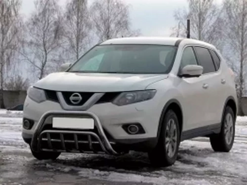 Кенгурятник Nissan X-Trail III (T32; 14-21) – подвійний 4