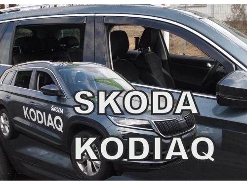 Дефлекторы окон Skoda Kodiaq I (17-23) - Heko (вставные) 4