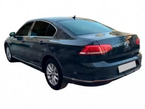 Хром молдинг заднього бампера VW Passat B8 (3G; 15-22) Седан, Універсал 4