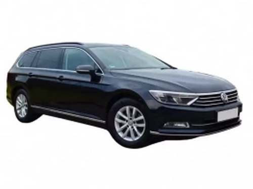 Хром накладки на передній бампер VW Passat B8 (3G; 15-19) 7