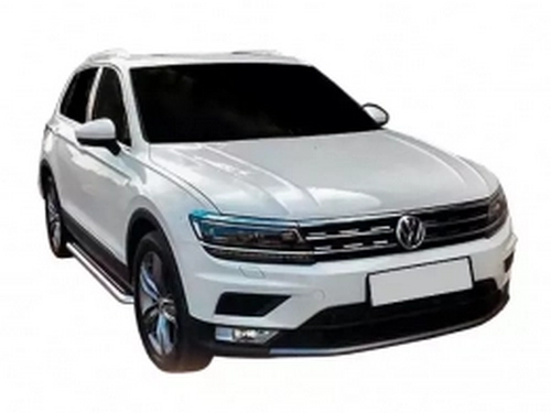 Пороги бічні VW Tiguan II (16-23) - Premium серія 3