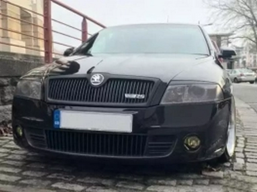 Вії на фари Skoda Octavia A5 (04-08) - прямі 3