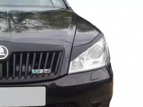 Вії на фари Skoda Octavia A5 (09-12) - прямі 2