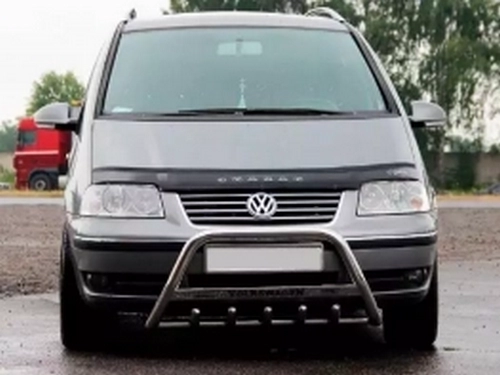 Кенгурятник VW Sharan I (7M; 95-10) – з написом 3