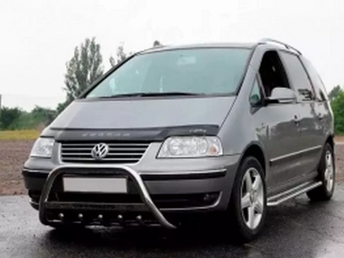 Кенгурятник VW Sharan I (7M; 95-10) – з написом 4