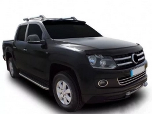 Хром накладки на дзеркала VW Amarok I (10-22) - смужки 4