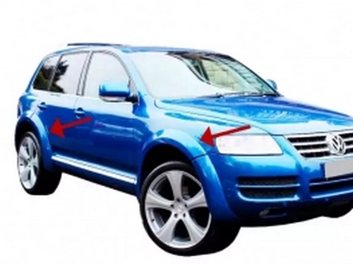 Розширювачі арок VW Touareg I (7L; 02-05) 1